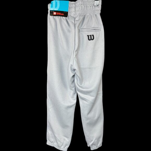 Wilson Other - Wilson Youth Baseball Pants Gray XS New with Tags Elastic Waist 100% Polyester